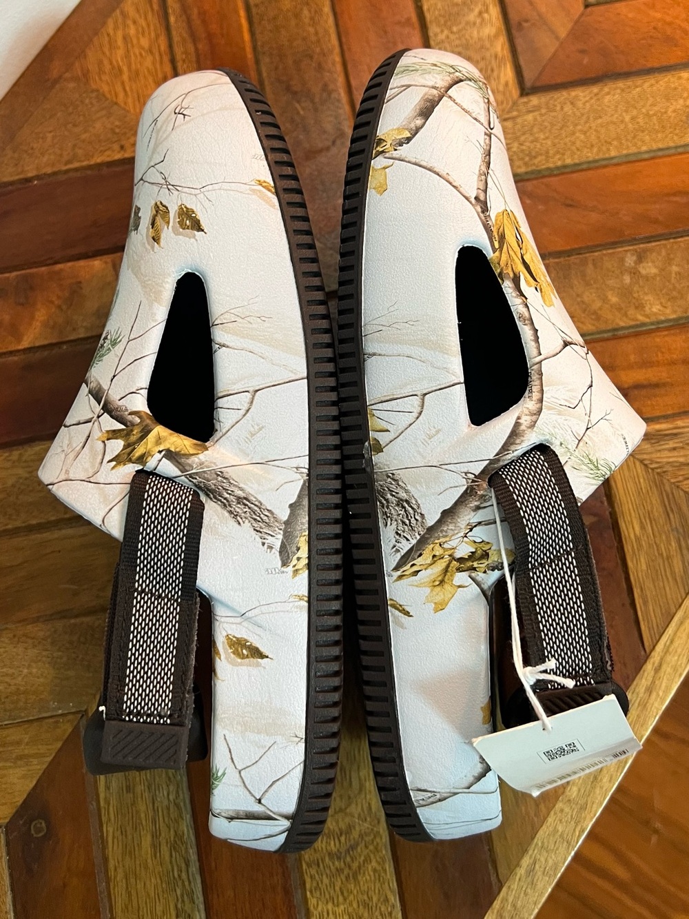 Nike Calm Mule x Light Blue RealTree "Snow Camo" Women’s Size 7 Sandal